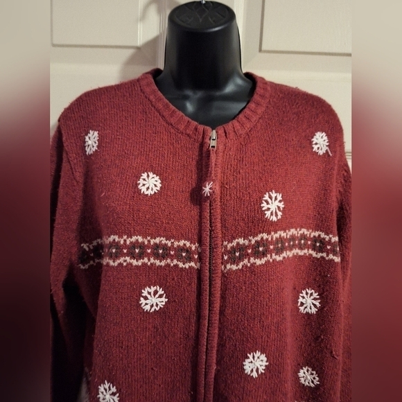 Croft&Barrow XL zip up sweater - Picture 3 of 7